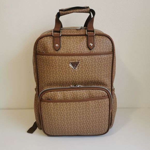 Guess Diaper backpack / Travel Bag | Color MOCHA | Size large - Picture 3 of 13